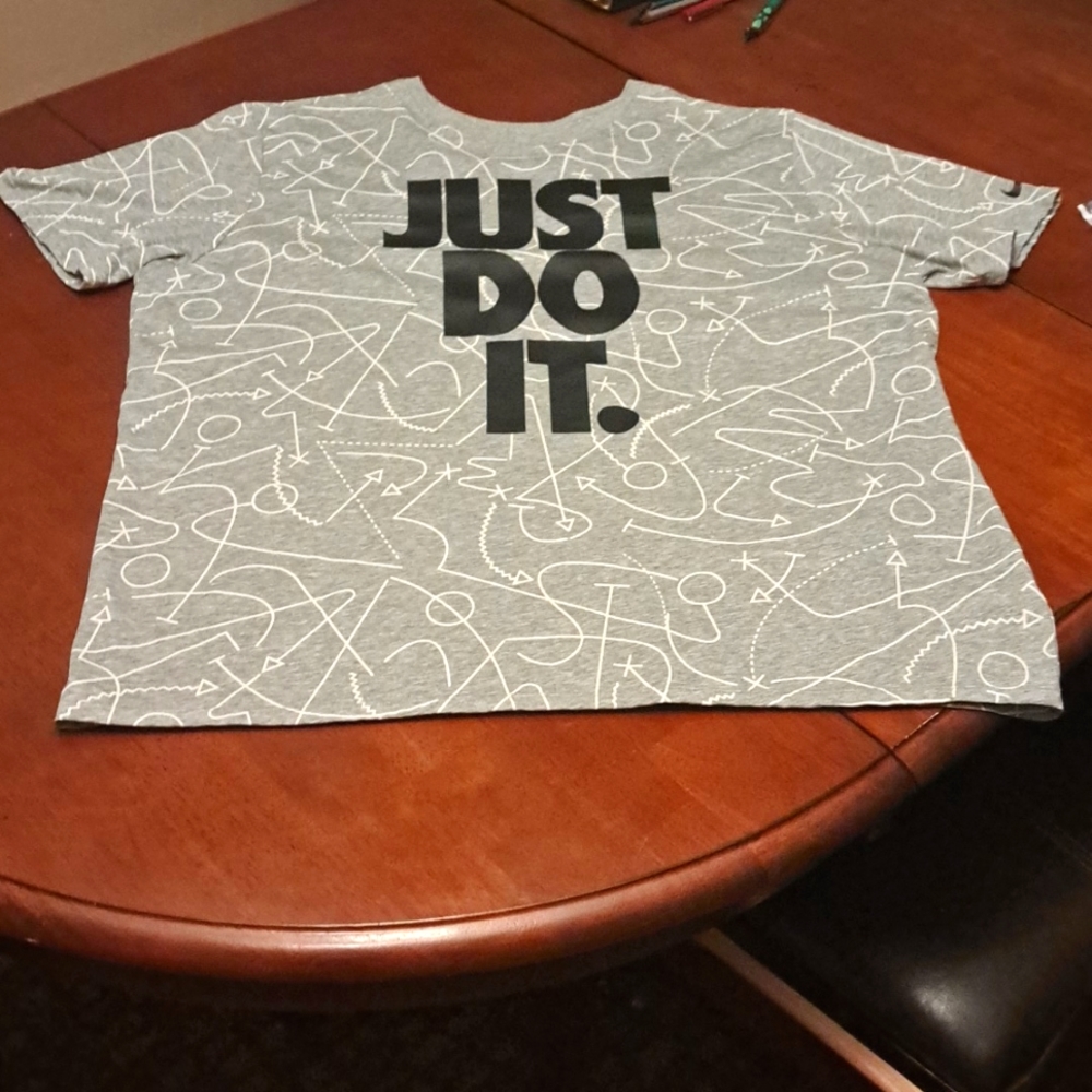 Grey, Nike Tee, XXK